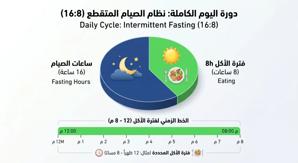 جدول الصيام المتقطع للمبتدئين: 4 أنظمة سهلة لإنقاص الوزن