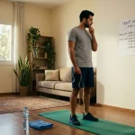 جدول تمارين منزلي أسبوعي للمبتدئين