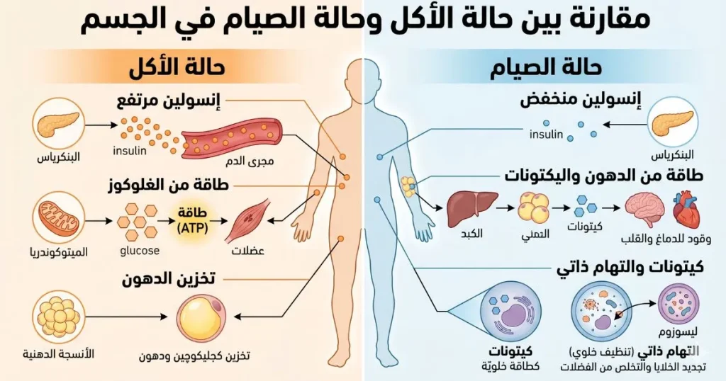 الصيام المتقطع للمبتدئين - جدول 16/8 لحرق الدهون وخسارة الوزن مع نصائح الخبراء والأطعمة المسموحة