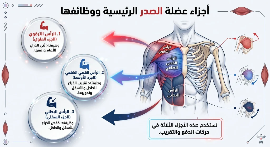 تمارين الصدر: أقوى 10 تمارين لتضخيم وتحديد عضلة الصدر
