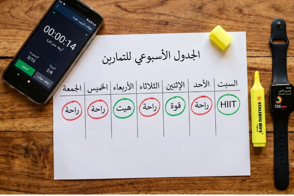 تمارين هيت للمبتدئين: دليل كامل لحرق الدهون وبناء اللياقة