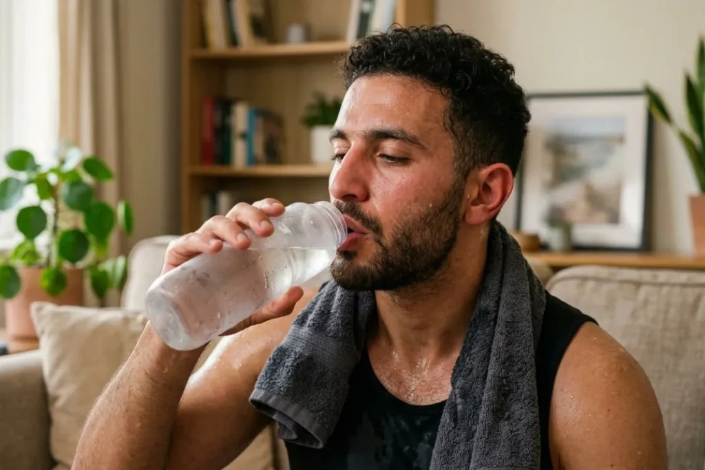 جدول تمارين منزلي أسبوعي للمبتدئين