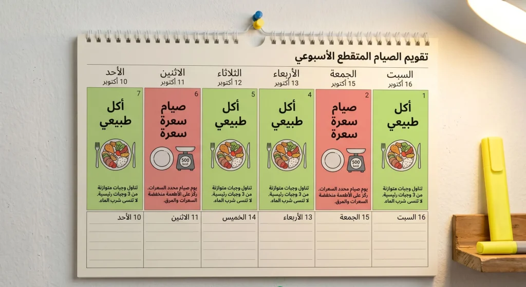 جدول الصيام المتقطع للمبتدئين: 4 أنظمة سهلة لإنقاص الوزن