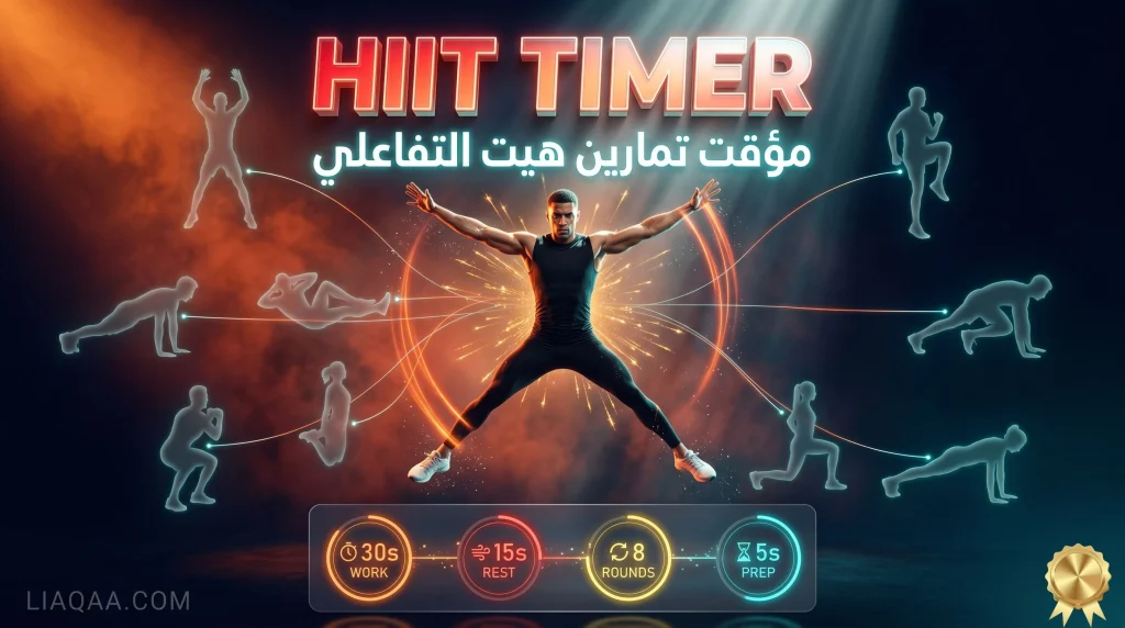 مؤقت تمارين هيت (HIIT Timer)