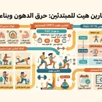 تمارين هيت للمبتدئين دليل كامل لحرق الدهون وبناء اللياقة